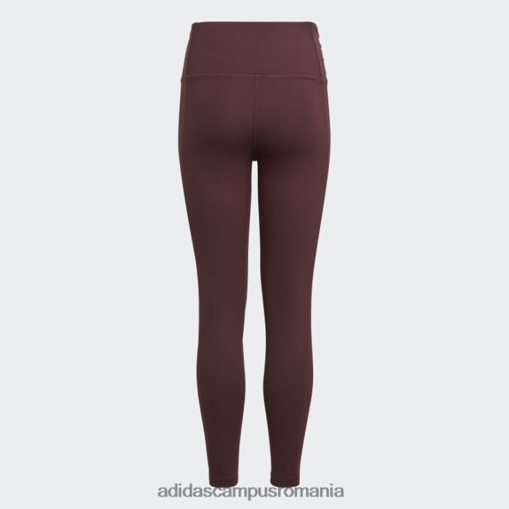 adidas campus romania aeroready yoga dresuri 7/8 maro copii maro J266N23470