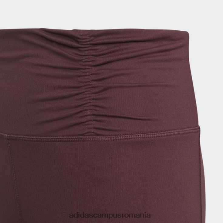 adidas campus romania aeroready yoga dresuri 7/8 maro copii maro J266N23470