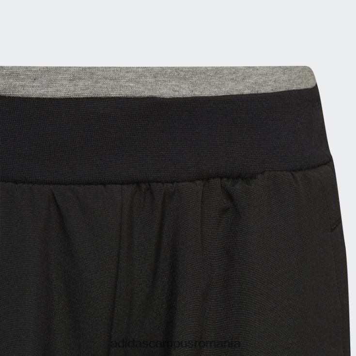 adidas campus romania all szn pantaloni fleece negri copii negru/gri mediu J266N211822