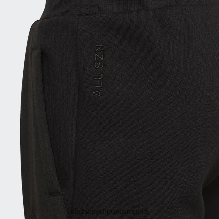adidas campus romania all szn pantaloni fleece negri copii negru/gri mediu J266N211822