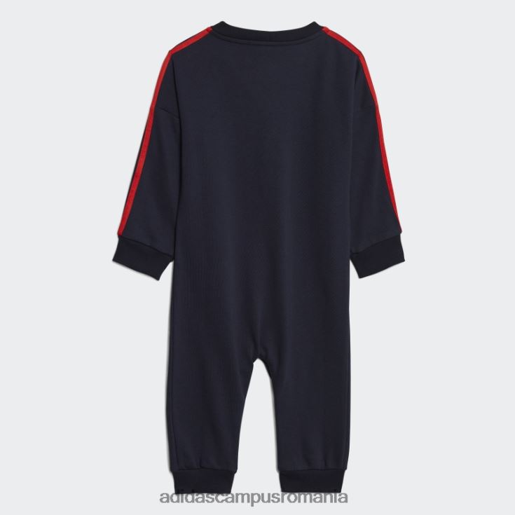 adidas campus romania body ink essentials cu 3 dungi French Terry copii cerneală/albastru/galben/portocaliu îndrăzneț J266N218700