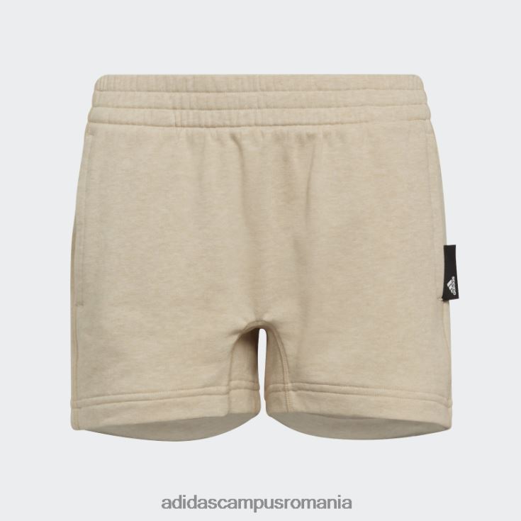 adidas campus romania botanic bej mel studio lounge pantaloni scurți sport cu vopsea botanică adidas copii bej botanic mel J266N219275