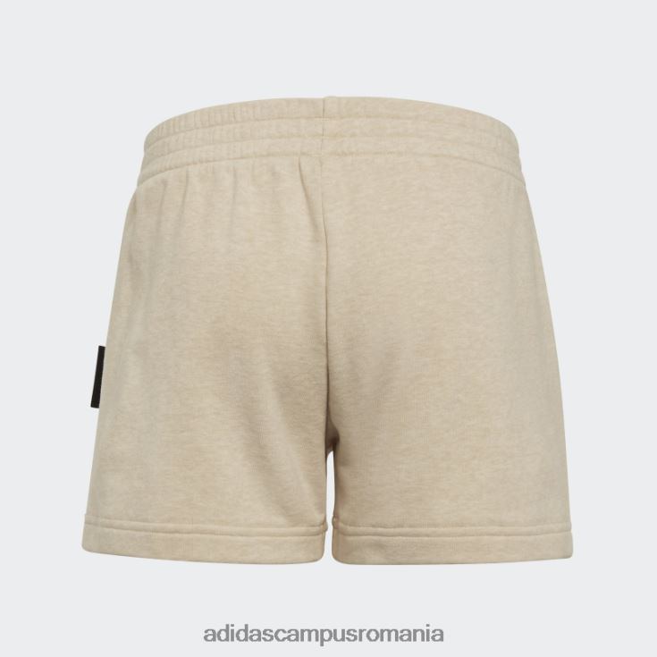 adidas campus romania botanic bej mel studio lounge pantaloni scurți sport cu vopsea botanică adidas copii bej botanic mel J266N219275