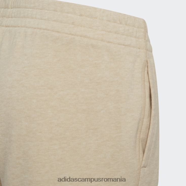 adidas campus romania botanic bej mel studio lounge pantaloni scurți sport cu vopsea botanică adidas copii bej botanic mel J266N219275
