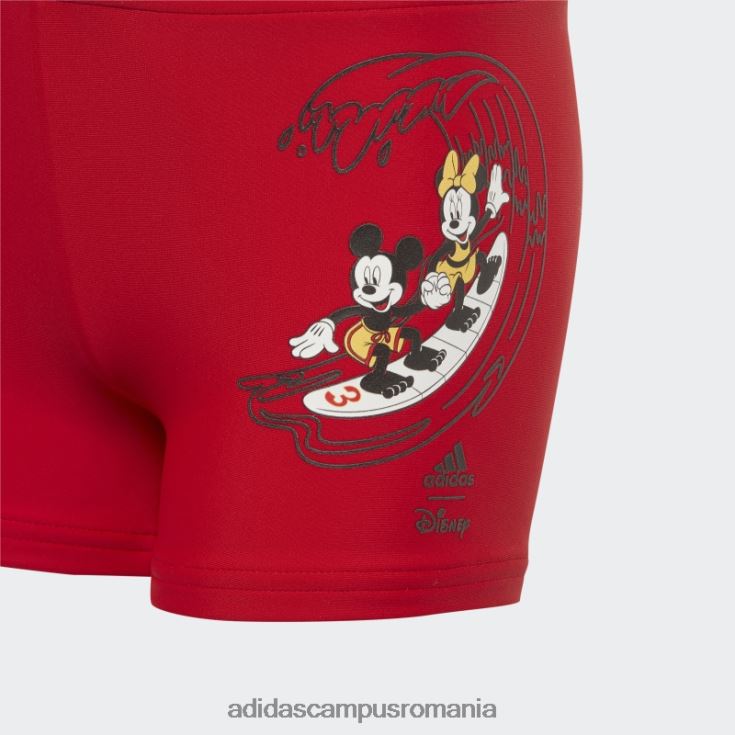 adidas campus romania boxeri de înot scarlet hot x disney mickey mouse cu imprimeu surf copii stacojiu J266N218719