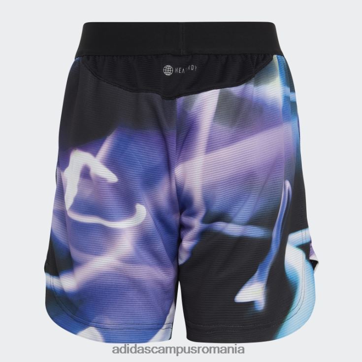 adidas campus romania căldură albastră.short tricot rdy copii albastru/violet/negru J266N218484