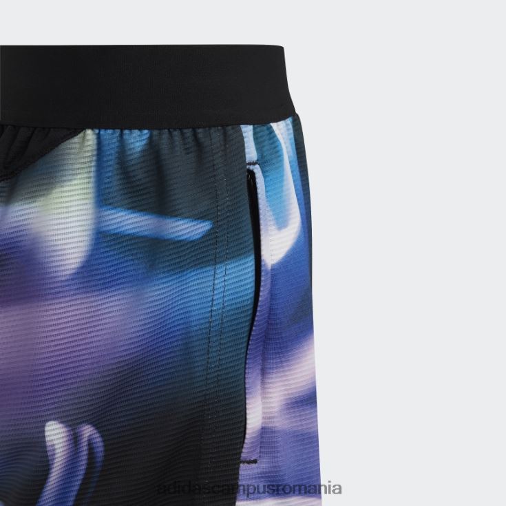 adidas campus romania căldură albastră.short tricot rdy copii albastru/violet/negru J266N218484