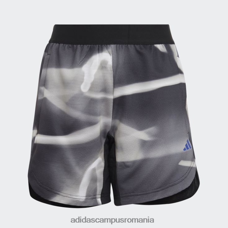 adidas campus romania căldură. pantaloni scurți din tricot mgh solid gri copii mgh solid gri/negru J266N218667