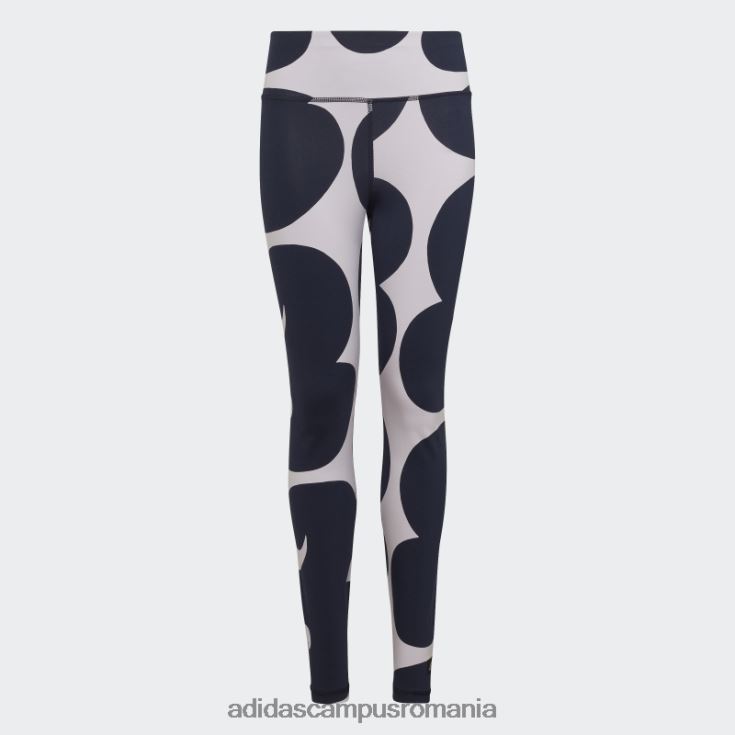 adidas campus romania colanți din bumbac marimekko nuanță violet copii tentă violet/marin J266N23472