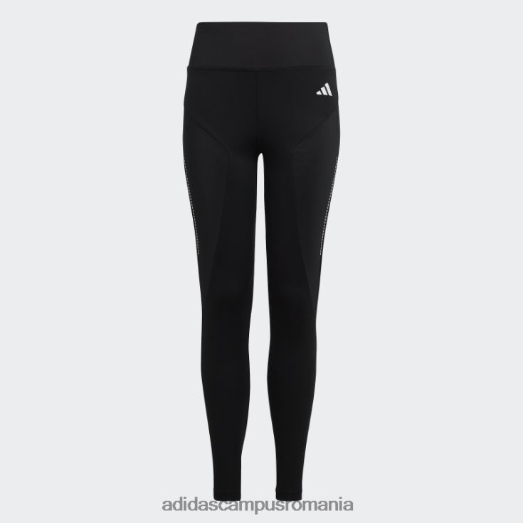adidas campus romania colanti negri aeroready cu talie mare 7/8 adidas copii alb negru J266N219173