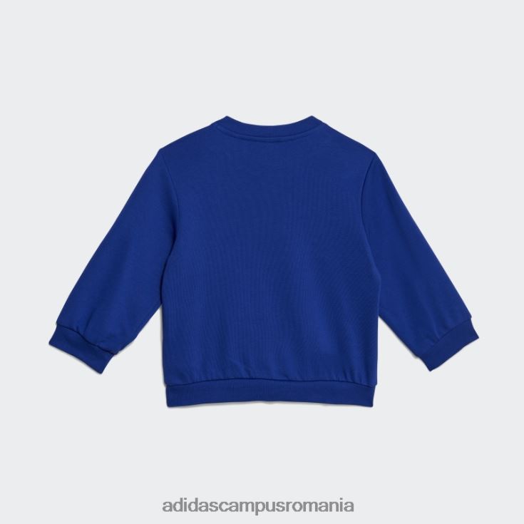 adidas campus romania colorblock french terry jogger albastru adidas copii albastru alb J266N211688