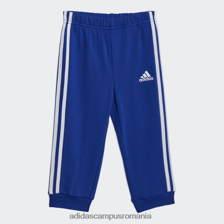 adidas campus romania colorblock french terry jogger albastru adidas copii albastru alb J266N211688