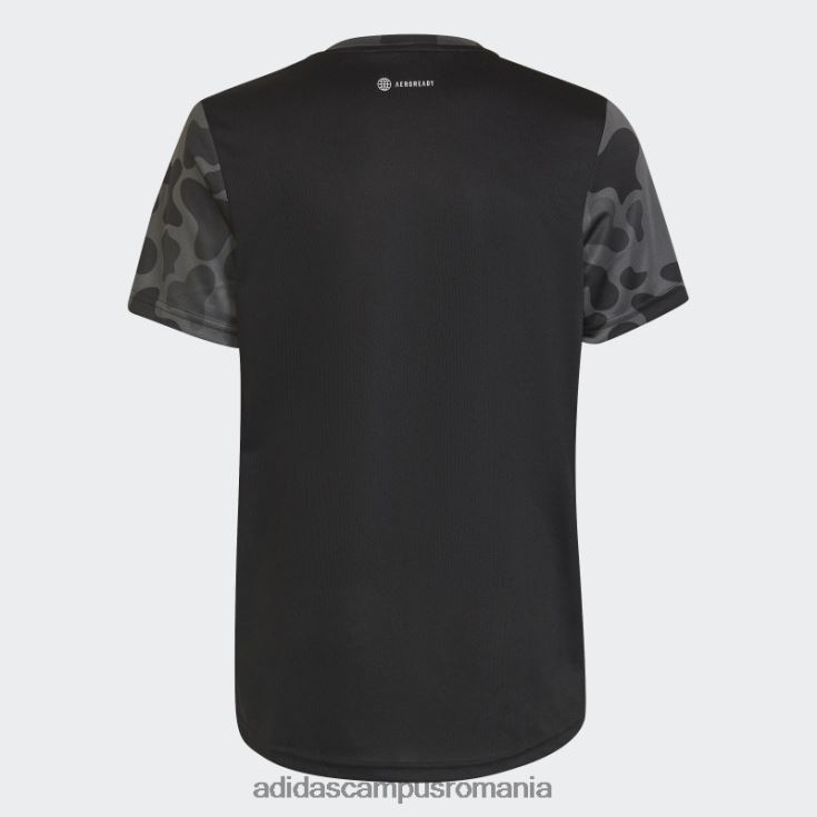 adidas campus romania conceput pentru a muta tricou camo negru copii negru/gri/alb J266N211870