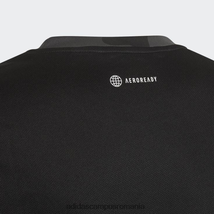 adidas campus romania conceput pentru a muta tricou camo negru copii negru/gri/alb J266N211870