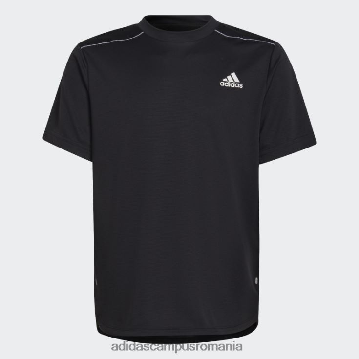 adidas campus romania conceput pentru sport aeroready tricou negru de antrenament copii alb negru J266N211905