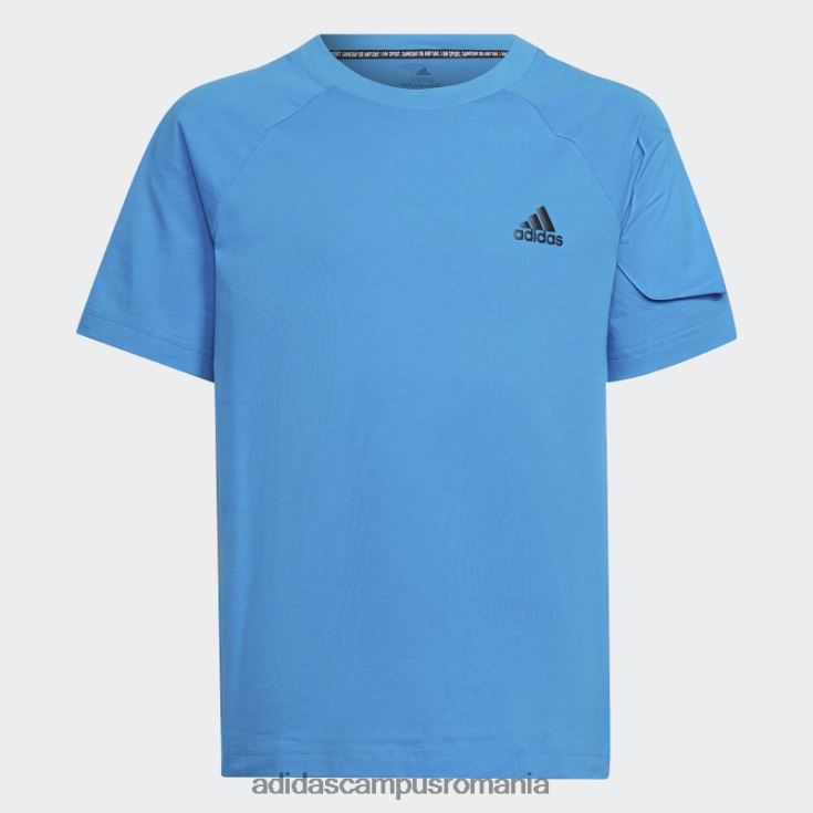adidas campus romania conceput pentru ziua de joc tricou albastru copii albastru J266N218859