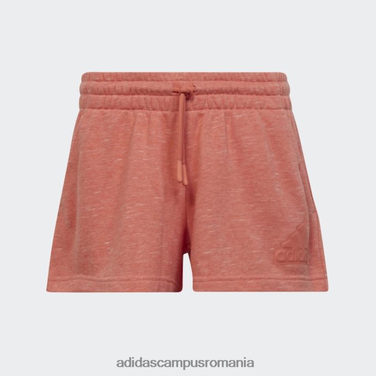 adidas campus romania corl mel future icons pantaloni scurți cu logo mare copii corl mel/alb J266N212107