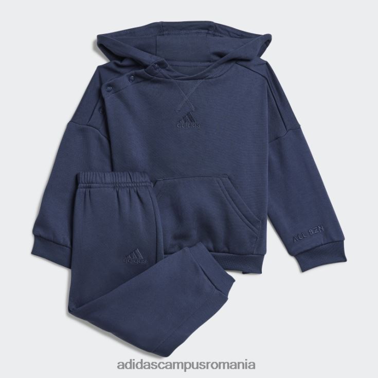adidas campus romania costum de trening fleece bleumarin adidas copii marina J266N23354
