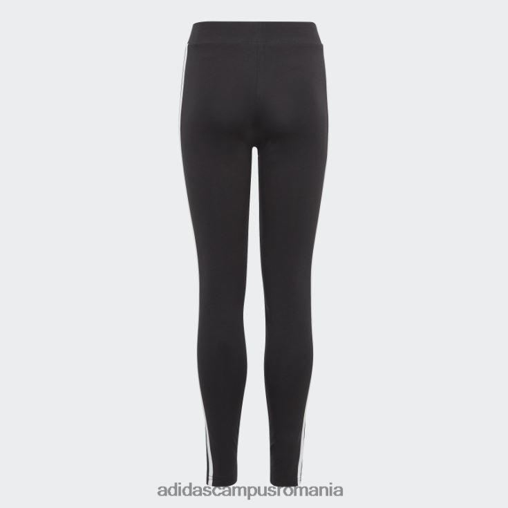 adidas campus romania dresuri din bumbac cu 3 dungi negru adidas copii alb negru J266N212096