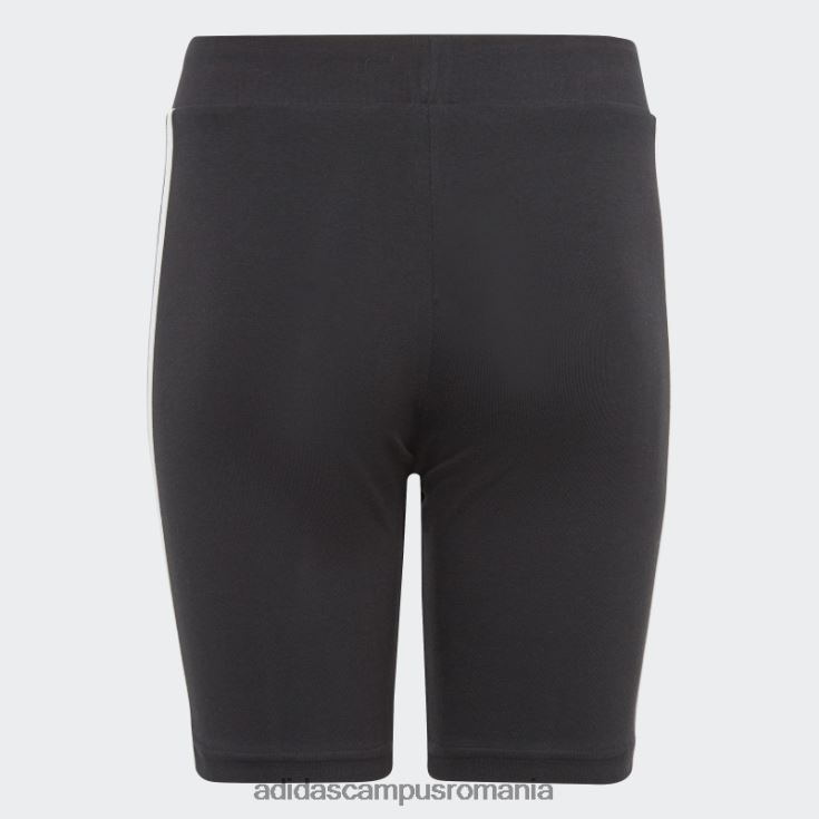 adidas campus romania dresuri pentru biciclete din bumbac, negru, cu 3 dungi copii alb negru J266N219129