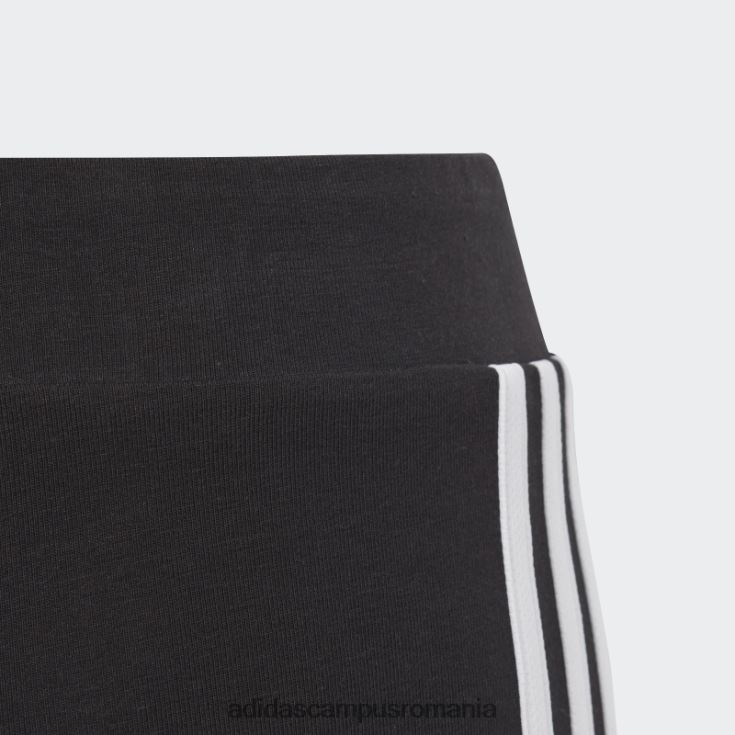 adidas campus romania dresuri pentru biciclete din bumbac, negru, cu 3 dungi copii alb negru J266N219129