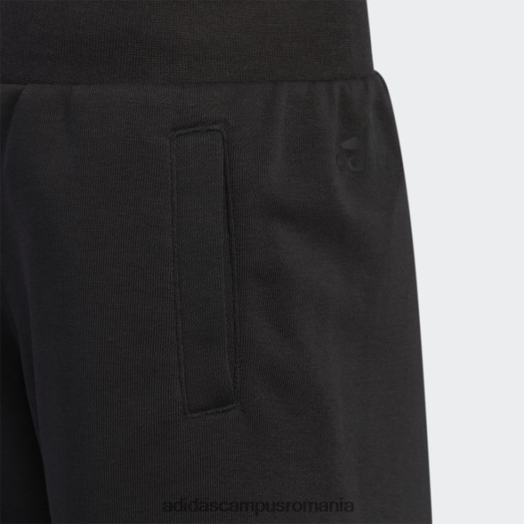 adidas campus romania emblema sport logo pantaloni scurți negru copii negru J266N23811