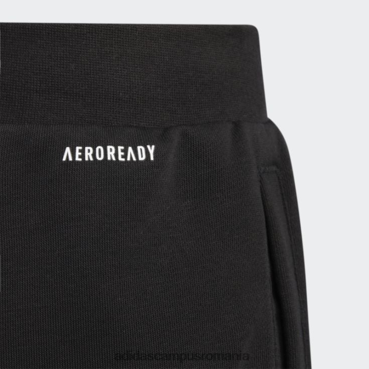 adidas campus romania emblema sport logo pantaloni scurți negru copii negru J266N23811