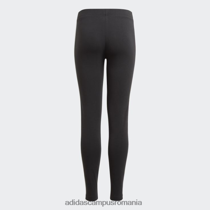 adidas campus romania esențiale 3 dungi jambiere negru fashion copii alb negru J266N219219