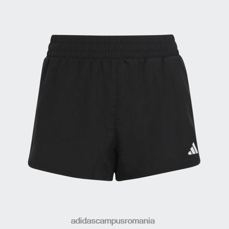 adidas campus romania essentials aeroready pantaloni scurți cu 3 dungi negru adidas copii alb negru J266N219128