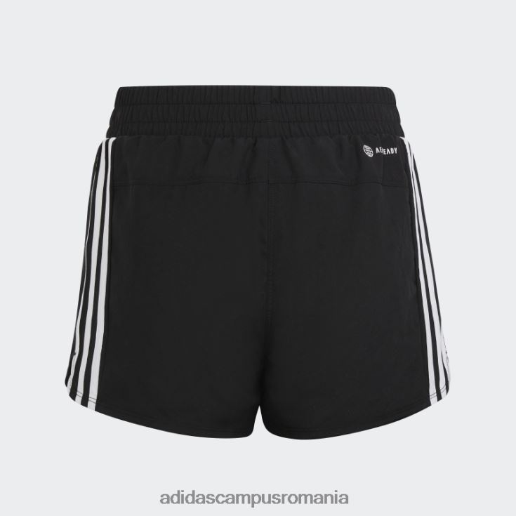 adidas campus romania essentials aeroready pantaloni scurți cu 3 dungi negru adidas copii alb negru J266N219128