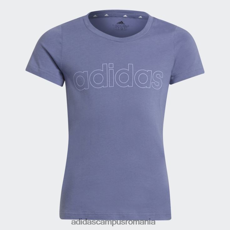 adidas campus romania essentials tricou orbit violet fierbinte copii orbită ton violet/violet J266N219276