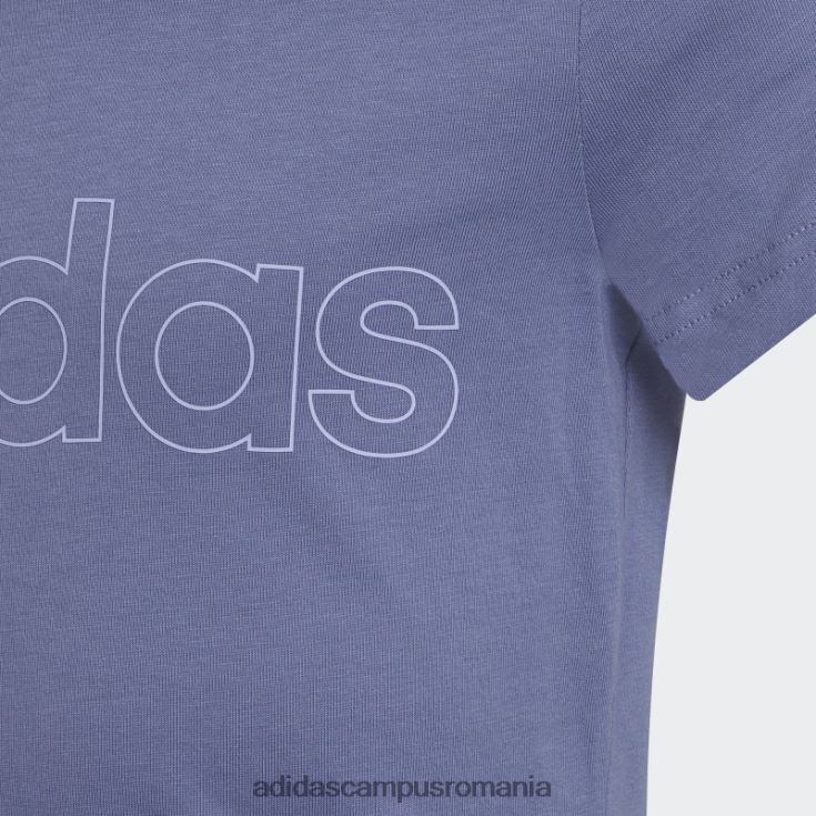 adidas campus romania essentials tricou orbit violet fierbinte copii orbită ton violet/violet J266N219276