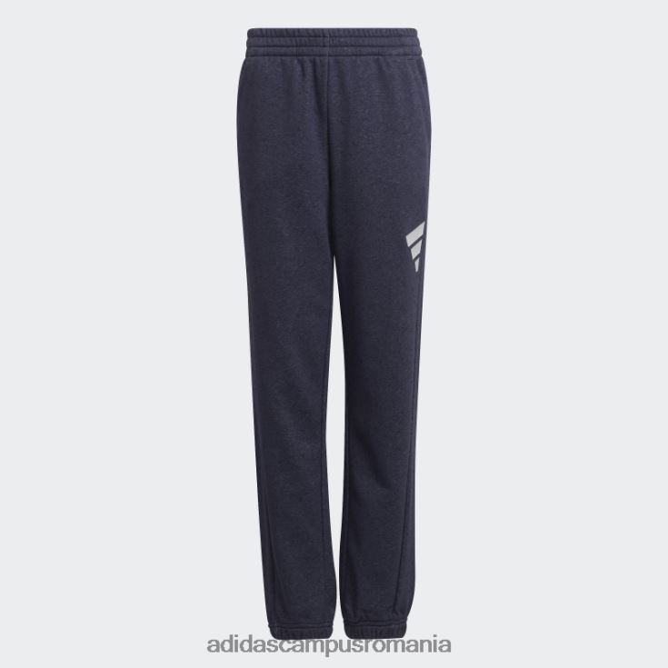 adidas campus romania future icons pantaloni de jogging cu 3 dungi bleumarin copii bleumarin/gri liniuță J266N218896