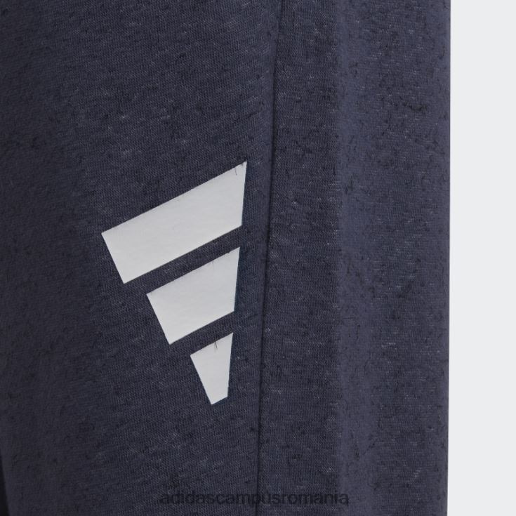adidas campus romania future icons pantaloni de jogging cu 3 dungi bleumarin copii bleumarin/gri liniuță J266N218896