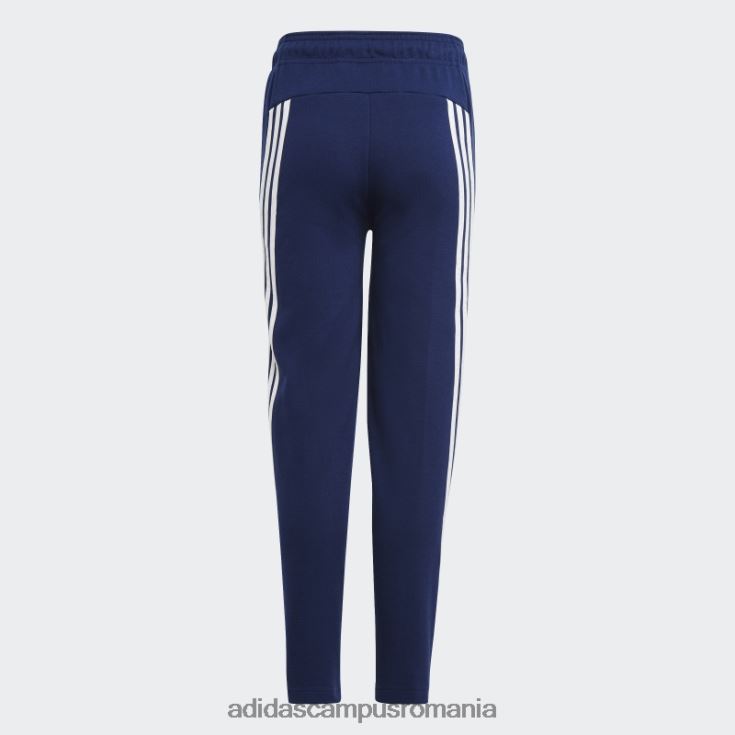 adidas campus romania future icons pantaloni de jogging cu 3 dungi până la glezne, albastru închis copii albastru închis/alb J266N218806
