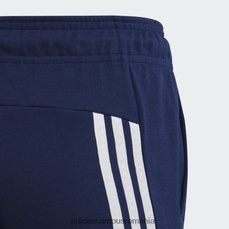 adidas campus romania future icons pantaloni de jogging cu 3 dungi până la glezne, albastru închis copii albastru închis/alb J266N218806