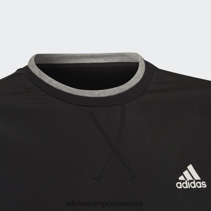 adidas campus romania hanorac all szn fleece gri mediu copii negru/gri mediu J266N211772
