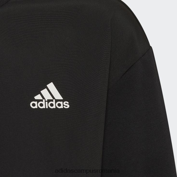 adidas campus romania hanorac all szn fleece gri mediu copii negru/gri mediu J266N211772