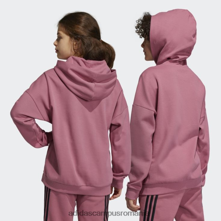 adidas campus romania hanorac cu glugă cu logo future icons roz adidas copii roz J266N211706