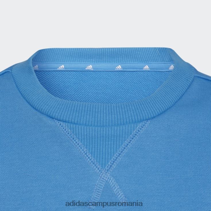 adidas campus romania hanorac essentials albastru copii albastru J266N211990