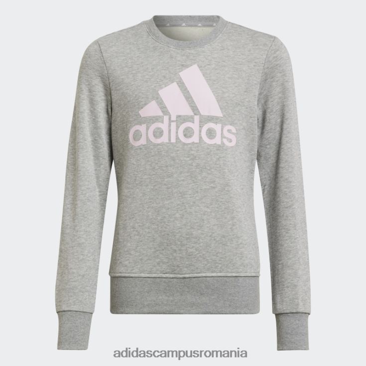 adidas campus romania hanorac gri mediu essentials adidas copii gri mediu/roz J266N212087