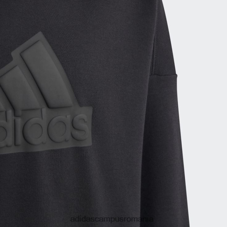 adidas campus romania hanorac negru adidas cu glugă logo future icons copii negru J266N23315