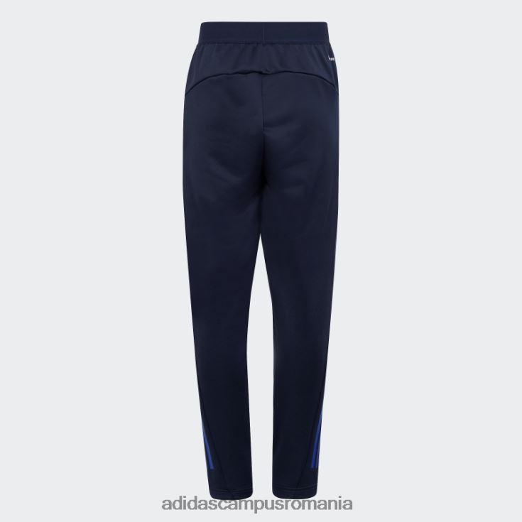 adidas campus romania icoane tren de cerneală aeroready pantaloni de jogging din tricot cu 3 dungi copii cerneală/albastru J266N218377