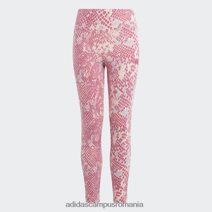 adidas campus romania icoane viitoare cu imprimeu peste tot cuarț copii cuarț/argintiu zori/fucsia J266N219148