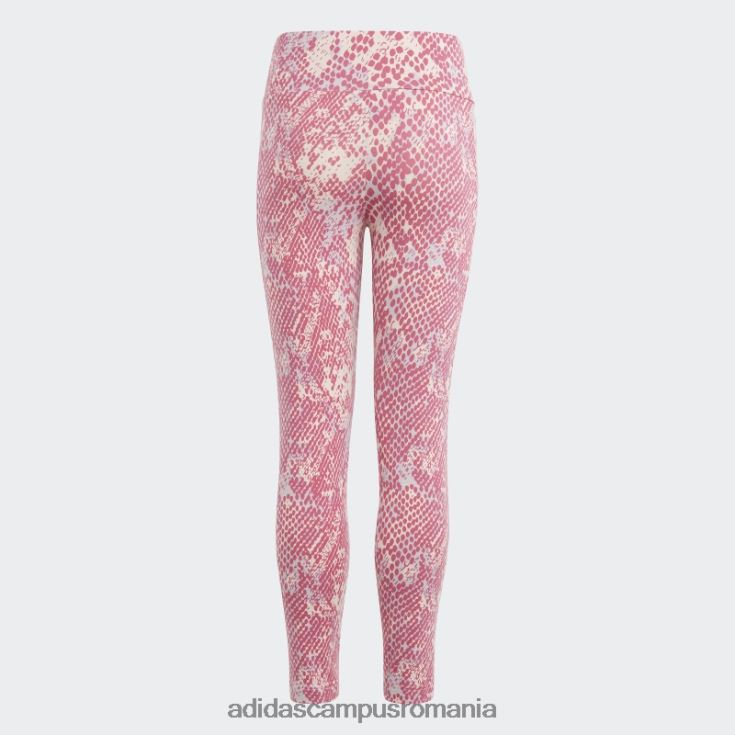 adidas campus romania icoane viitoare cu imprimeu peste tot cuarț copii cuarț/argintiu zori/fucsia J266N219148