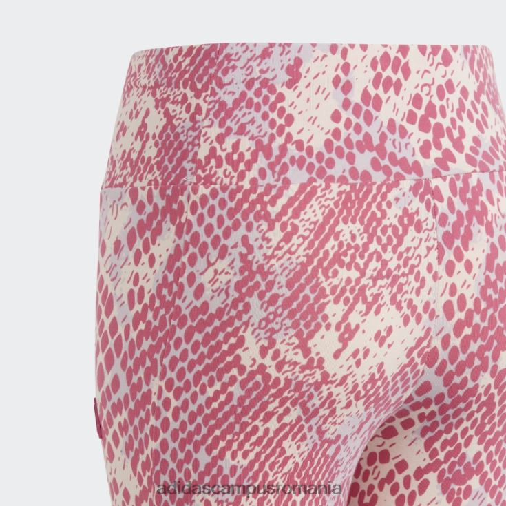 adidas campus romania icoane viitoare cu imprimeu peste tot cuarț copii cuarț/argintiu zori/fucsia J266N219148