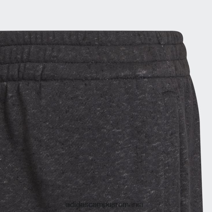 adidas campus romania icoane viitoare pantaloni scurți cu 3 dungi alb copii alb negru J266N218824