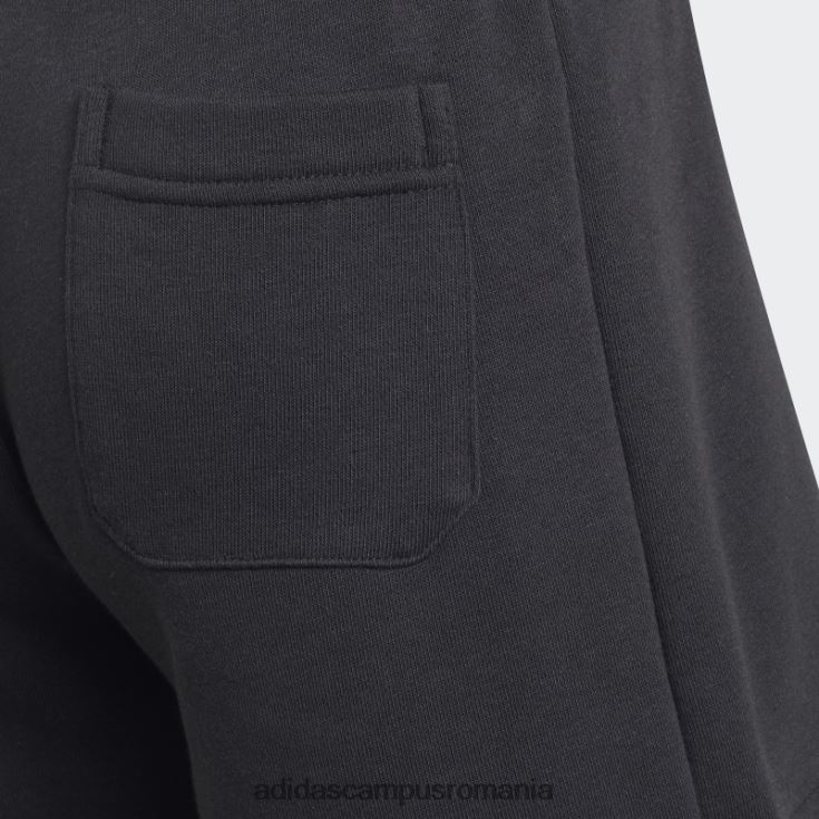 adidas campus romania insignă cu icoane viitoare negre de pantaloni scurți sport copii negru/magenta real J266N219252