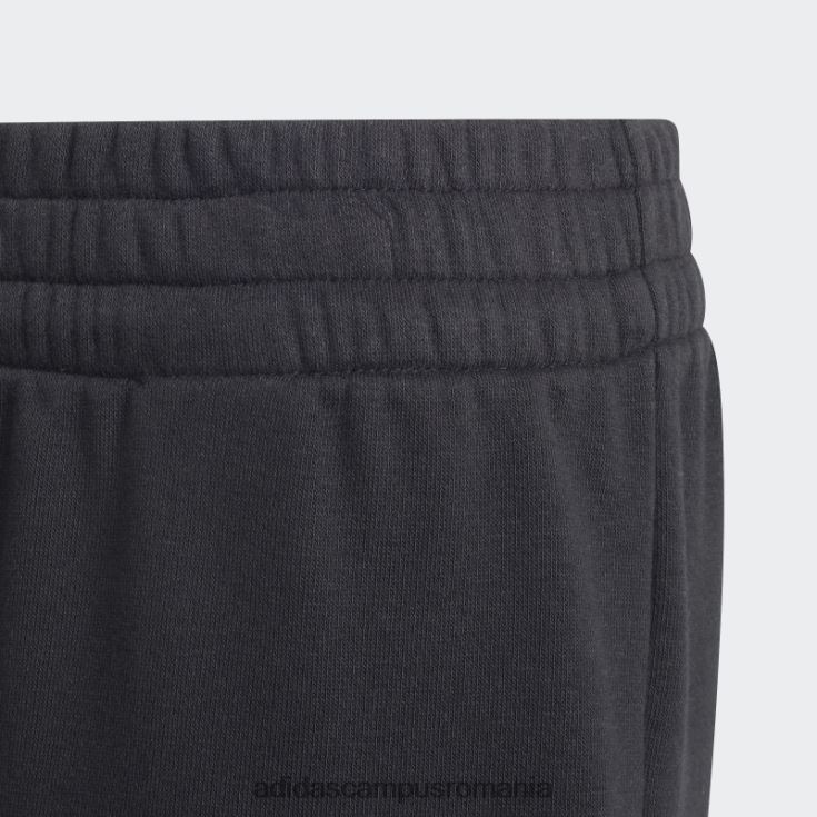 adidas campus romania insignă cu icoane viitoare negre de pantaloni scurți sport copii negru/magenta real J266N219252