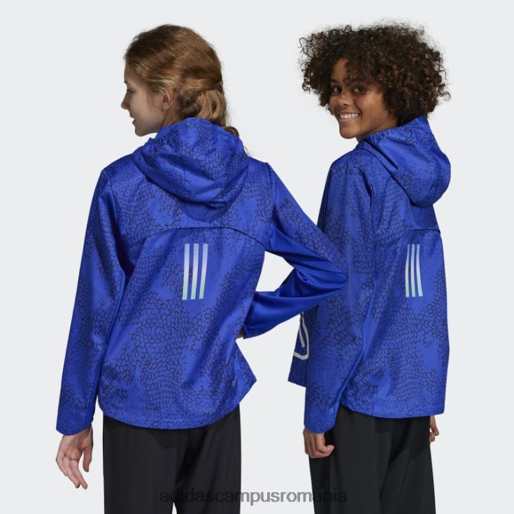 adidas campus romania jacheta windbreaker.rdy albastru copii albastru/negru/argintiu J266N218721